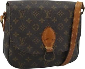 Louis Vuitton Pre-owned Vintage Monogram Schoudertas - Dames - Vintage Schoudertas - Bruin - ONE Size - Leer - Vintage