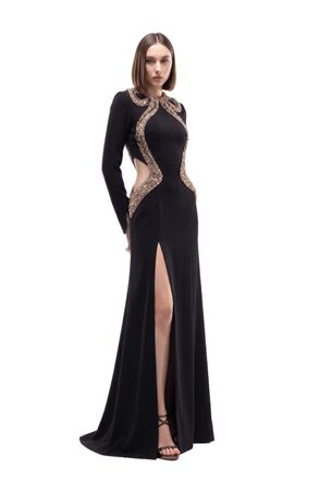 Saiid Kobeisy Embellished Long Dress