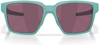 Oakley Actuator 57mm Prizm Rectangular Sunglasses in Matte Pacific /Black at Nordstrom