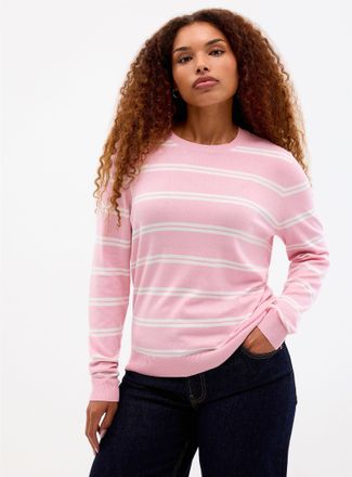 Contemporaine Womens Striped fine-knit sweater