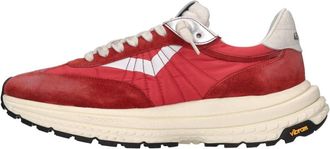 4B12 Hombre, Zapatos, Rojo, Talla: 42 EU