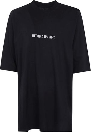 Rick Owens Jumbo SS T - Tops - Hombre - Negro - XS