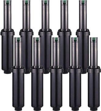 Hunter Pack 25 Aspersor De Riego Srm-04 1/2 Alcance 4 A 9,4 Metros Aspersor De Turbina Ajustable Srm