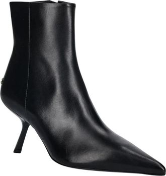 Anine Bing Enkellaarsjes - Dames - Laarzen met Hak - Zwart - 39 EU - Schoenen