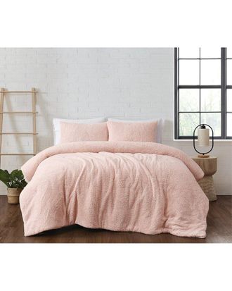 Brooklyn Loom Marshmallow Sherpa Comforter Set