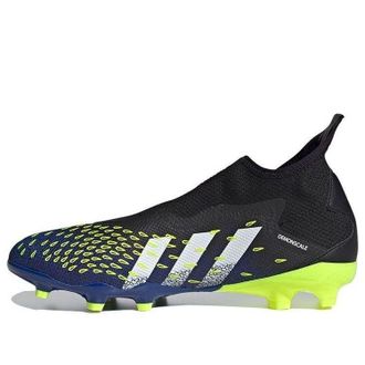 adidas Predator Freak.3 Laceless FG Demonscale - Royal Blue Yellow FY0617