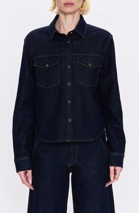 Pistola Denim Thea Denim Shirt Jacket in Nightfall at Nordstrom Rack, Size X-Small
