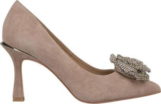 Alma En Pena Bloemhak schoen - Dames - Pumps - Beige - 36 EU - Schoenen