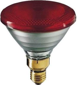 Philips Bombilla Philips Infrarroja Par Blanca-roja 175 Watts 12 Uds
