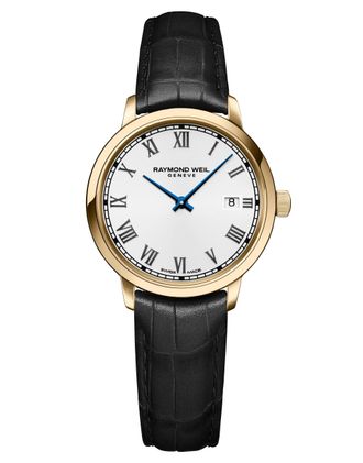 Raymond Weil Toccata Womens Black Watch 5985-PC-00359 Leather - One Size