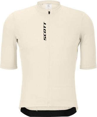 Scott Jersey Pro S/S Velotrikot f&uuml;r Herren | beige/wei&szlig;