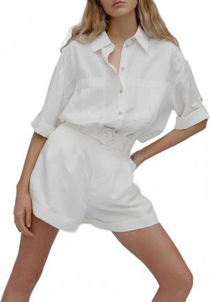 Significant Other Ophelia Shorts In Ivory