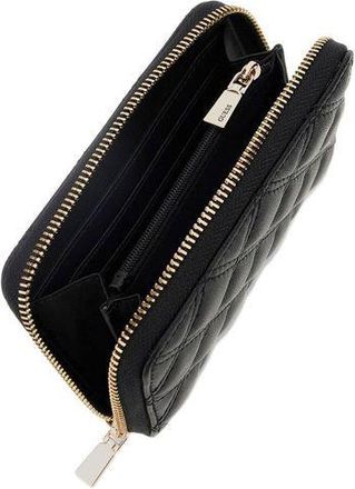Guess Womens Wallet Black Polyurethane Bags