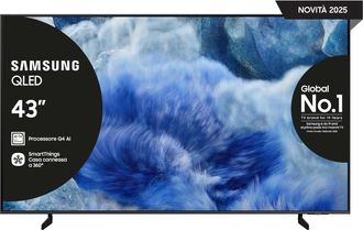Samsung Qe43q8faauxzt Tv 109,2 Cm (43) 4k Ultra Hd Smart Tv Wi-fi Grigio