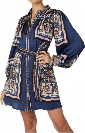 Cleobella Charisma Mini Dress In Floral Anise