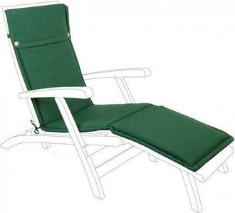 BIZZOTTO Bizzotto - Coj&iacute;n Para Tumbona En Tejido Poly Verde Oscuro Desenfundable