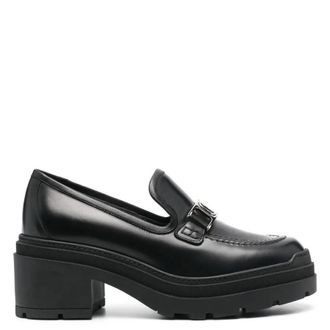 Ferragamo Ridley 40 Leather Loafers, Size 7 C