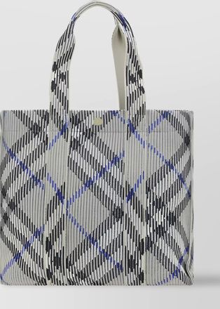 Burberry check medium shoulder bag