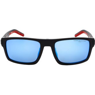 Tommy Hilfiger Mens Hiliger Blue ML HC Lens Matte Sunglasses - One Size