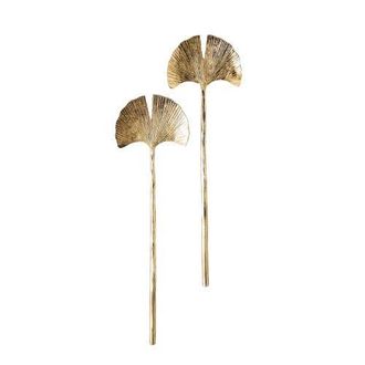 Be Home Gingko Salad Servers in Gold at Nordstrom