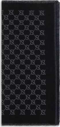Gucci Miss Stenny GG Monogram wool Scarf Female UNI