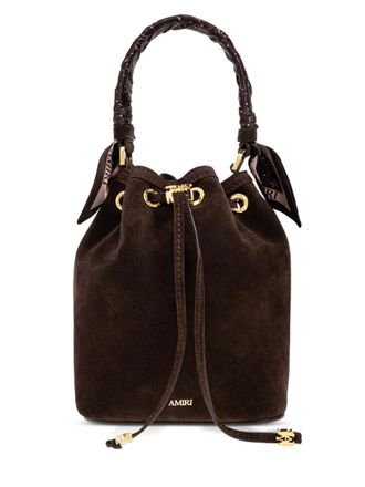 Amiri mini MA bucket bag - Brown
