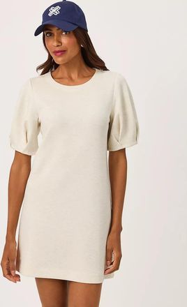 Lilly Pulitzer Womens Semana Bubble Sleeve Dress in Coco Beach, Size Large, Easy Fit