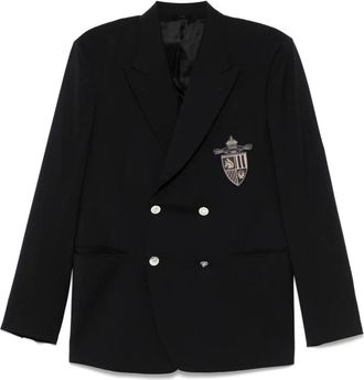 Fendi Blazer con applicazione - Blu