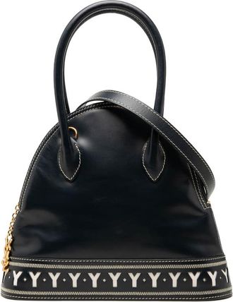 Saint Laurent Pre-owned Saint Laurent Leather Y Cutout Satchel Ladies VIQEKKZMLW9Z1NPY