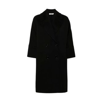 Max Mara Dames, Mantels, Zwart, Maat: XS Zijde