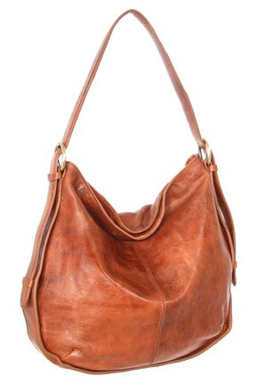 Nino Bossi Vintage Leather Classic Hobo in Cognac