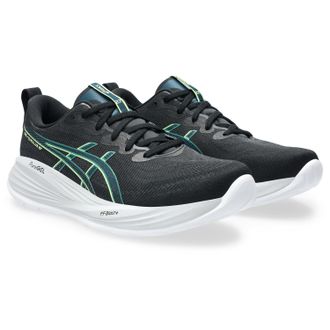 Asics Laufschuh ASICS GEL-CUMULUS 27, Herren, Gr. 43,5, gelb (schwarz, lucid gelb), Textil, Schuhe Laufschuh