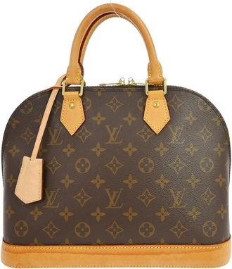 Louis Vuitton Moon Alma Bag Monogram Canvas Brown Canvas Handbag (Pre-Owned)