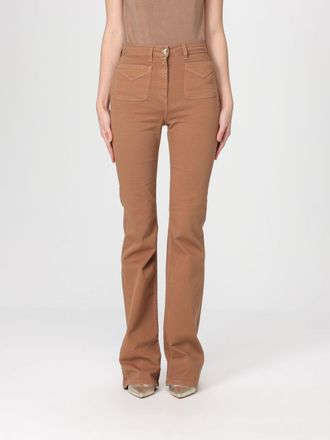 Elisabetta Franchi Jeans ELISABETTA FRANCHI Woman color Brown