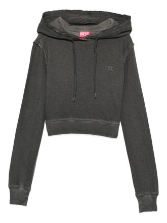 Diesel Felpa con cappuccio F-Slimmy - Grigio