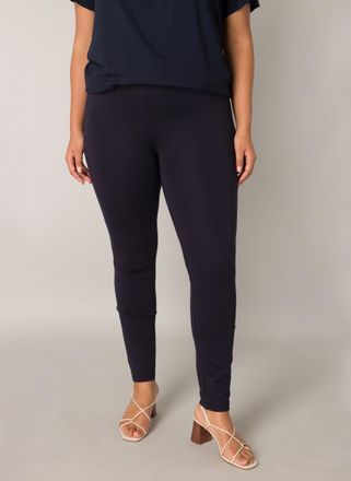 Base Level Curvy Jeggings BASE LEVEL CURVY Arnika, Damen, Gr. 54 (56), L&auml;nge 29, blau (navy dunkelblau), Web, Obermaterial: 65% Viskose, 30% Polyamid, 5% Elasthan, uni