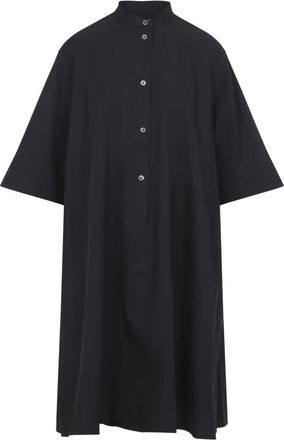 STUDIO NICHOLSON Dames Jurken Kleding Ss 26 - Dames - Shirt Kleedjes - Zwart - S - Kleedjes