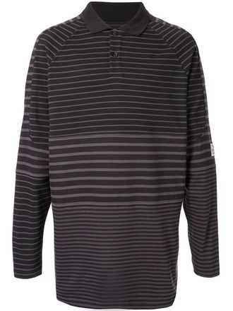 Martine Rose panelled polo shirt - Grey