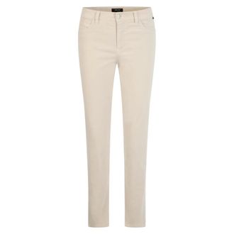 Marc Cain Broeken, Dames, Grijs, XL, Katoen, Silea Slim Fit Broeken