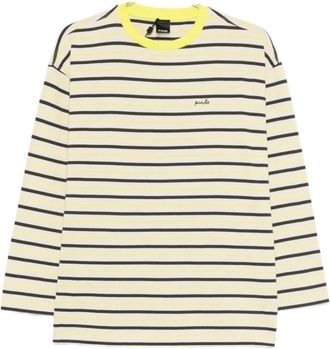 Pinko Tannino Top - Dames - Longsleeves - Veelkleurig - S - Nylon - Tops