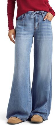 Splendid Lounge Denim Pants in Indigo at Nordstrom, Size X-Large
