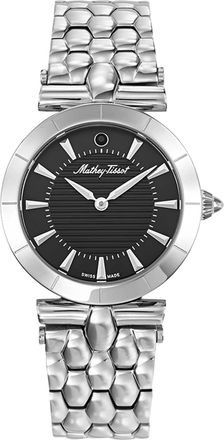 Mathey-Tissot Womens Classic Black Dial Watch