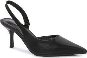 Berness Campbell Slingback dOrsay Pump in Black at Nordstrom Rack, Size 8.5