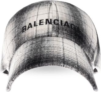 Balenciaga Pet met Klep - Heren - Petten - Beige - S - Katoen - Accessoires