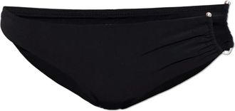 CHRISTOPHER ESBER Gevouwen Halve Maan Bikini Broekje - Dames - Bikinis - Zwart - S - Badmode
