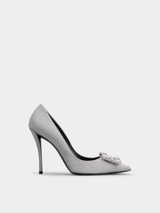 Roger Vivier Efflorescence Pumps in glitter