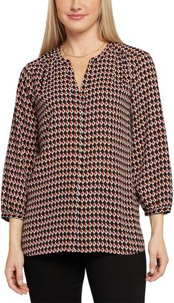 NYDJ Petite Pintuck Blouse