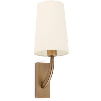 Faro Barcelona Rem Aplique De Pared Oro Viejo Mate/beige 29681-20