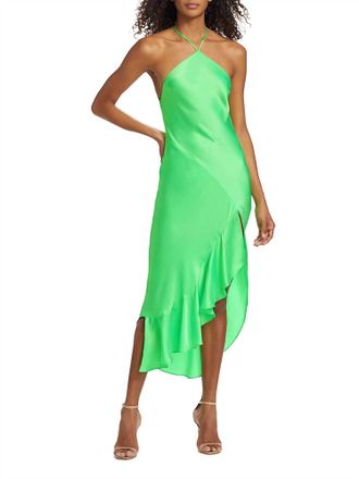 Amanda Uprichard Dasha Dress In Mojito