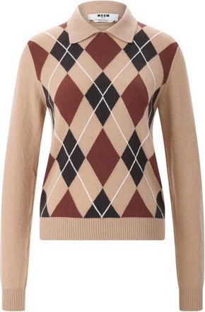 Msgm Msgm, Donna, Maglie, Marrone, XS, new